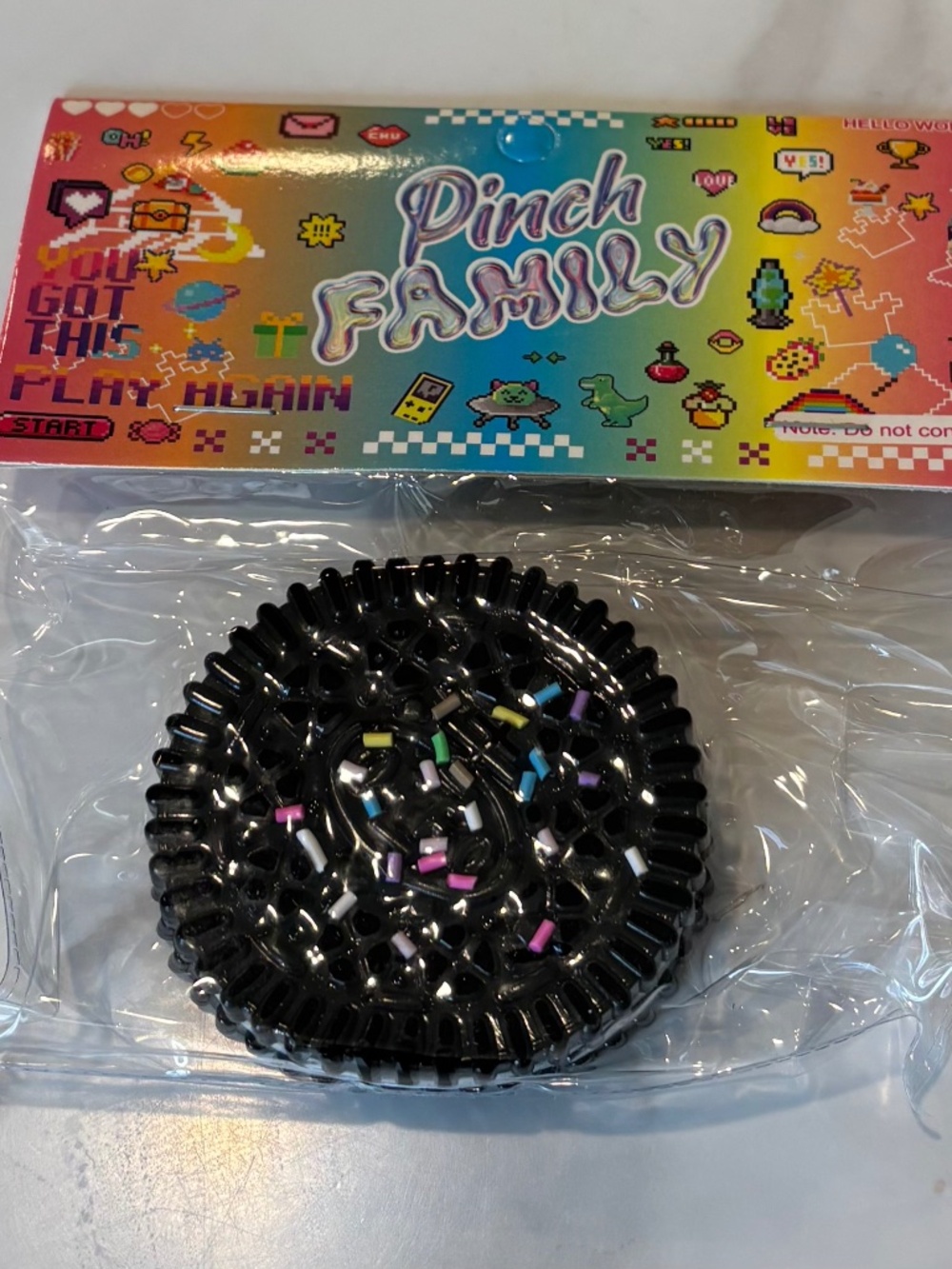 COOKIE INSPIRED PINCHIE  Sensory Fidget Toy by Pinch Family